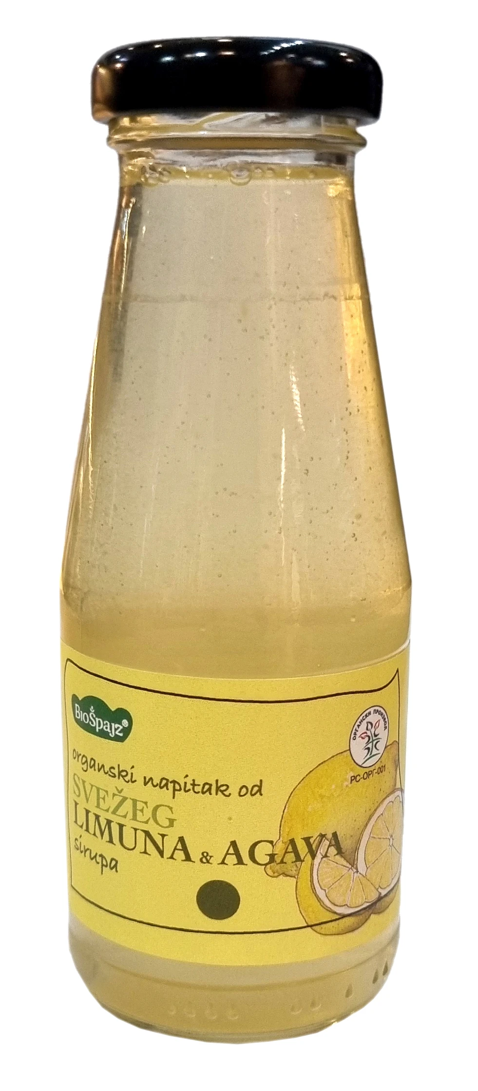 Napitak limun & agava (organski proizvod) 200 ml Bio Špajz