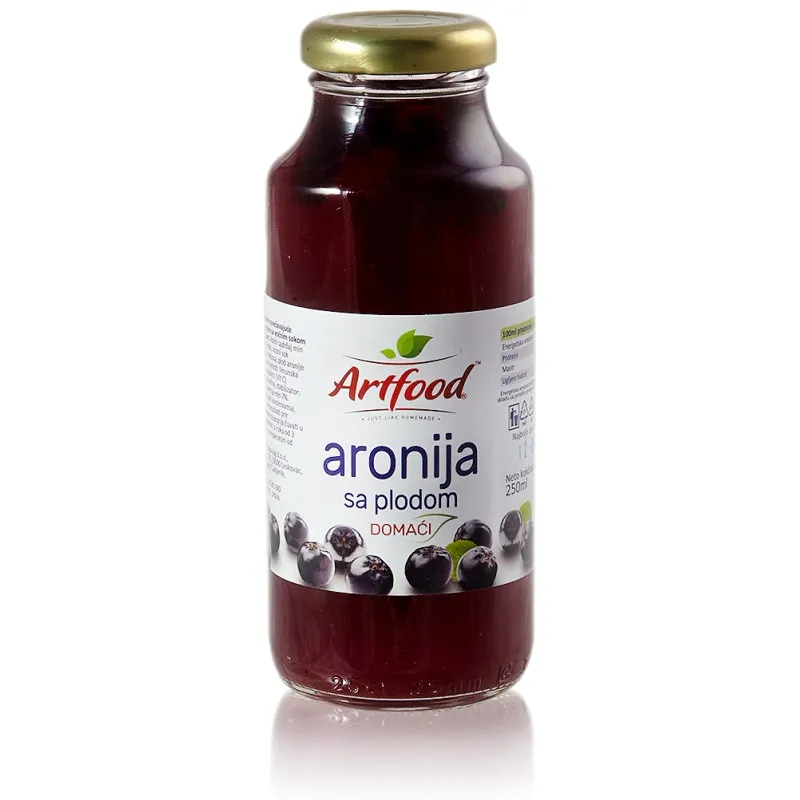 Napitak od aronije sa plodom 250 ml Artfood