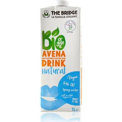 Napitak od ovsa natural (organski proizvod) 1 l The Bridge
