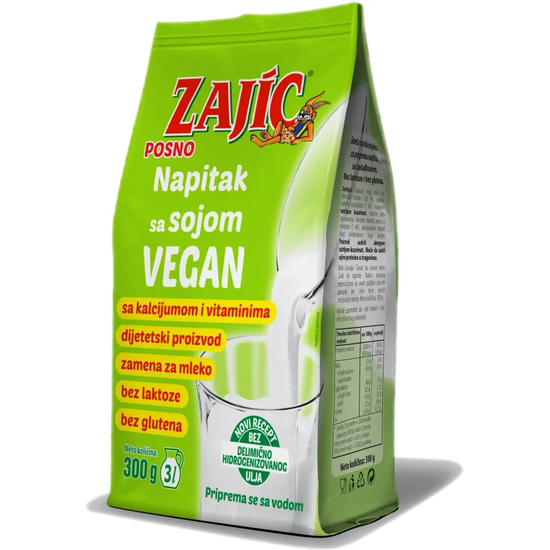 Napitak od soje Vegan - u prahu 300 g Zajic