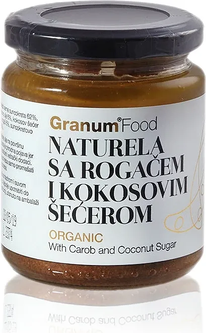 Naturela sa rogačem i kokosovim šećerom (organski proizvod) 250 g