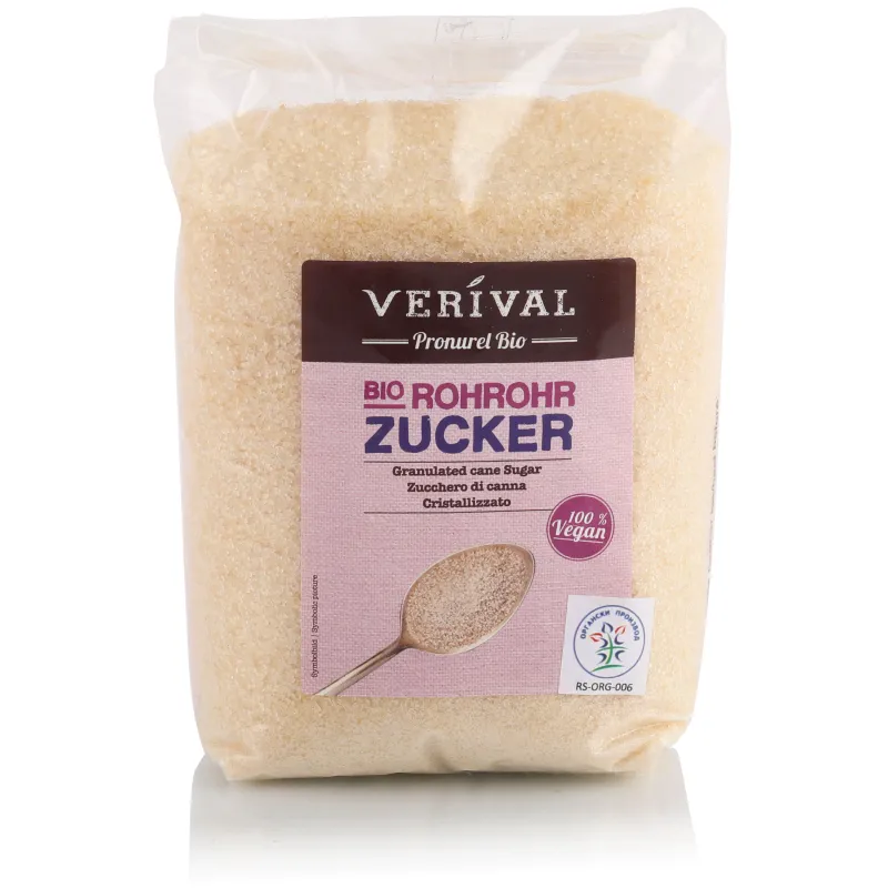 Nerafinisani šećer od šećerne trske (organski proizvod) 500 g