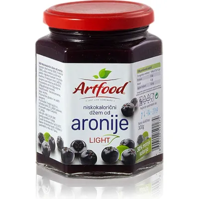 Niskokalorični džem od aronije light 300 g Artfood