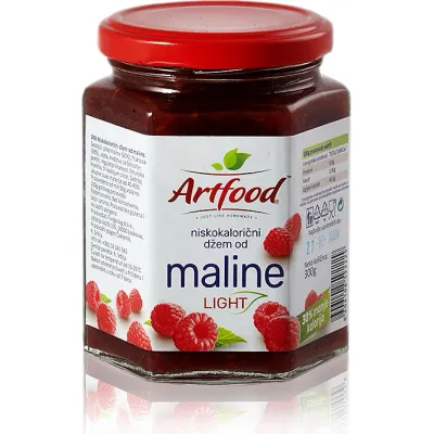 Niskokalorični džem od malina light 300 g Artfood