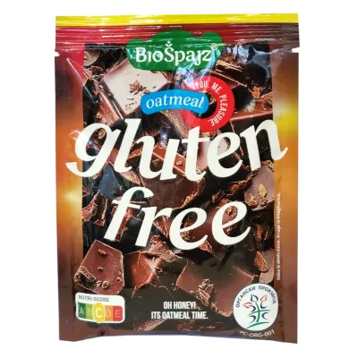 Ovsena kaša sa komadićima čokolade (organski proizvod) 60 g Bio Špajz