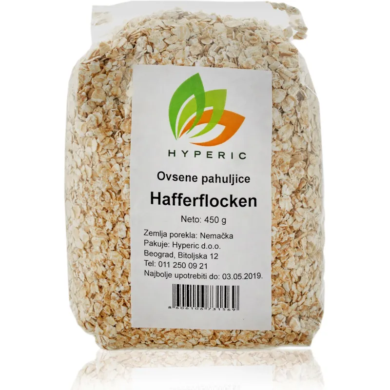 Ovsene pahuljice 450 g Hyperic