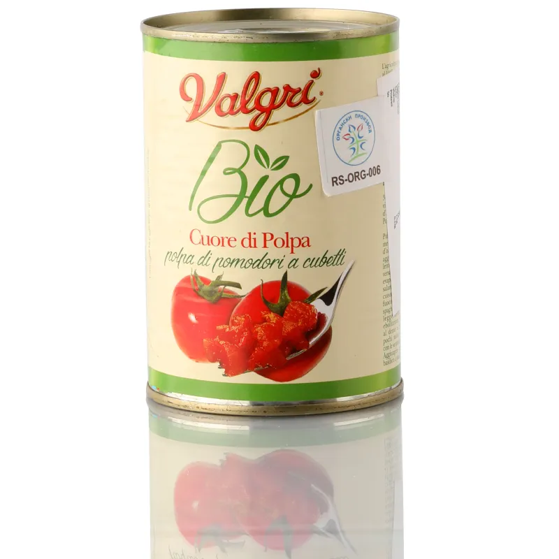 Paradajz pelat seckani (organski proizvod) 400 g Coppola enterprice's