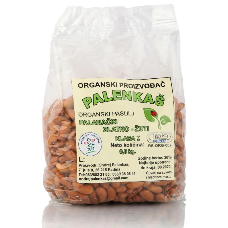 Pasulj palenkaš (organski proizvod) 500 g