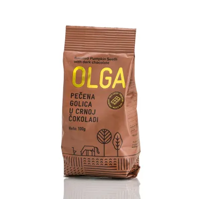 Pečena golica u crnoj čokoladi 100 g Olga