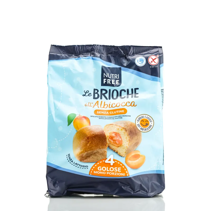 Pecivo sa punjenjem od kajsije Le briche all Albricocca (sert. bez glutena) 200 g Nutrifree