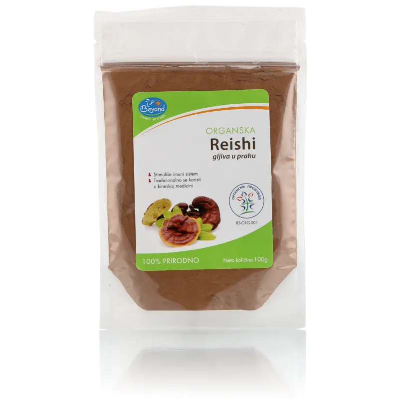 Pečurke reiši u prahu (organski proizvod) 100 g Beyond