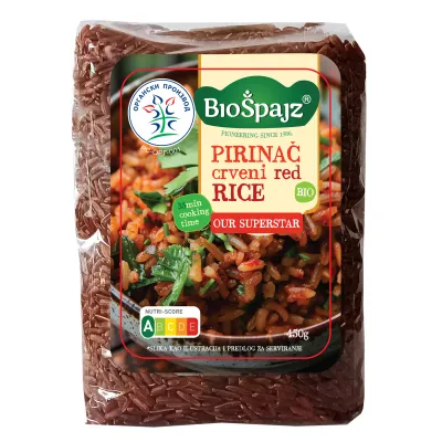 Pirinač crveni (organski proizvod) 450 g Bio Špajz