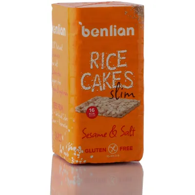 Pirinčane galete susam i so - tanke (sert. bez glutena) 100 g Benlian food