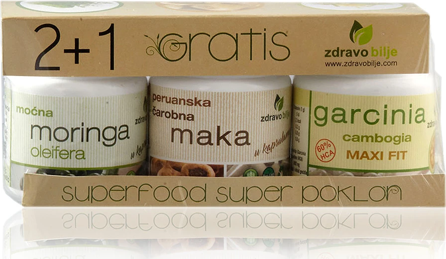 Poklon paket - maka garcinija moringa 45 g