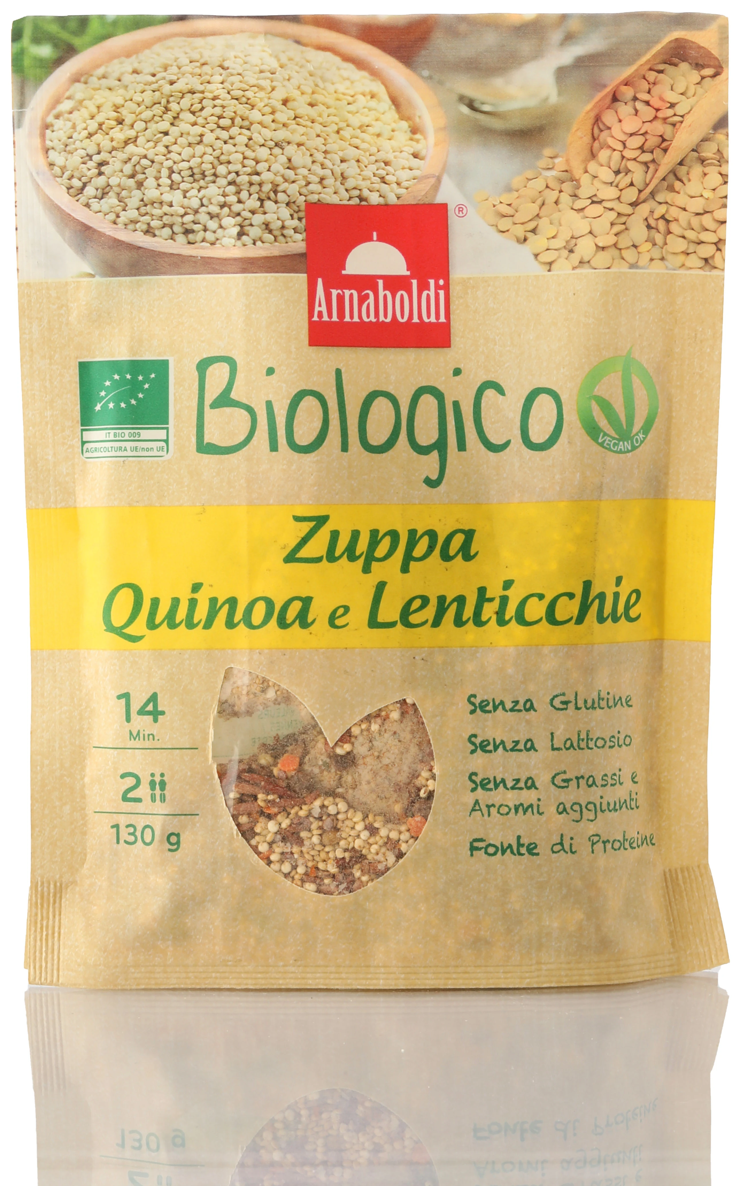 Potaž sa kinoom i sočivom (organski proizvod) 130 g