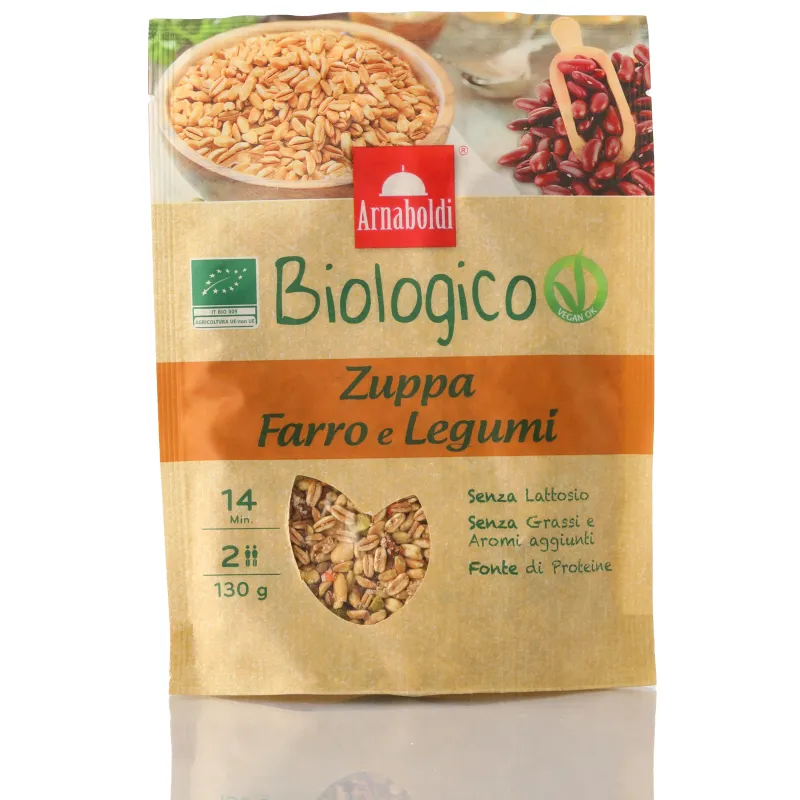 Potaž sa speltom i mahunastim povrćem (organski proizvod) 130 g