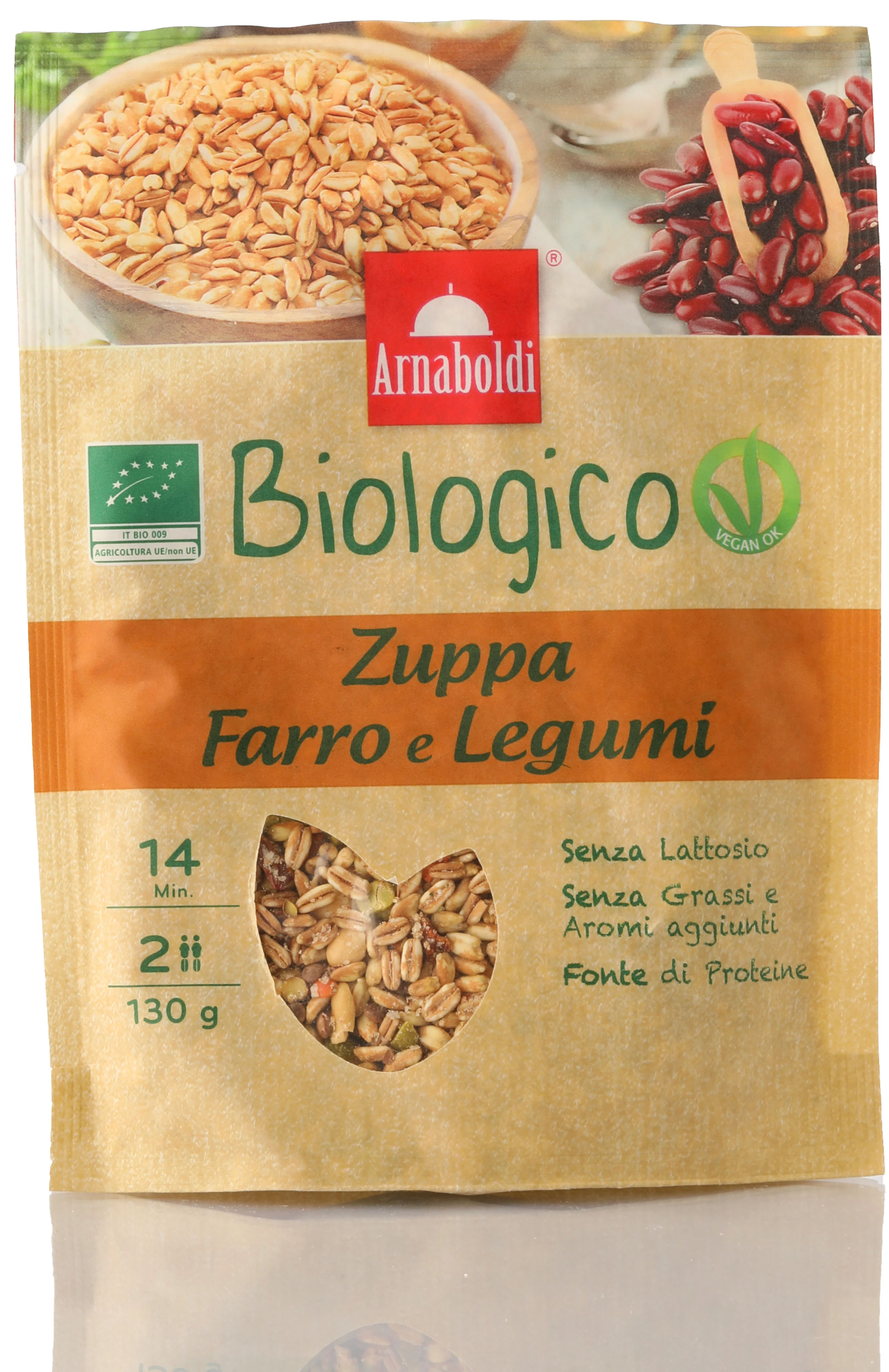 Potaž sa speltom i mahunastim povrćem (organski proizvod) 130 g