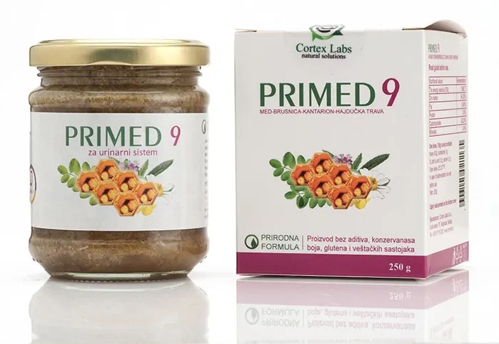 Primed 9 Brusnica 250 g Primed