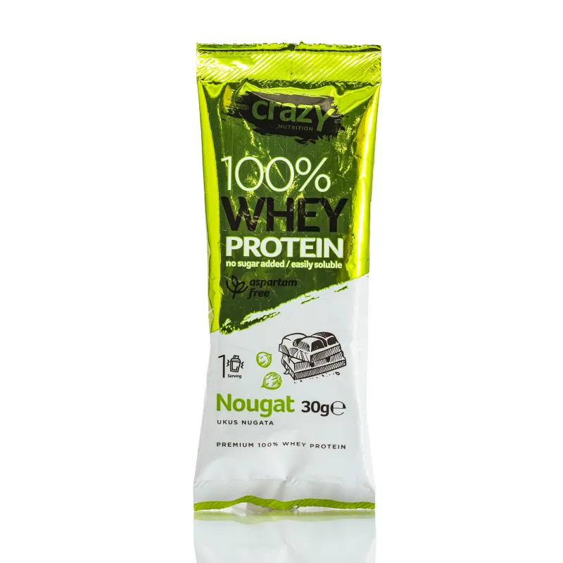 Protein lešnik 30 g Crazy Nutrition
