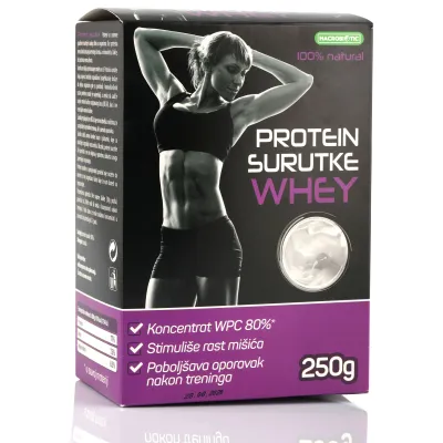 Protein surutke 250 g Macrobiotic Prom
