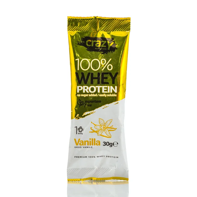 Protein vanila 30 g Crazy Nutrition