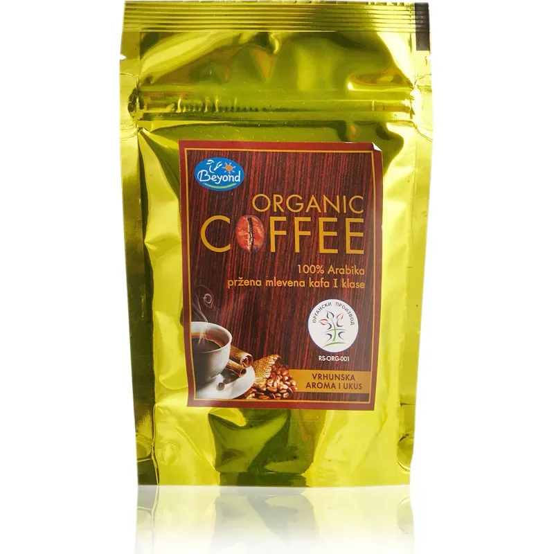 Pržena mlevena kafa Arabika (organski  proizvod) 100 g Beyond