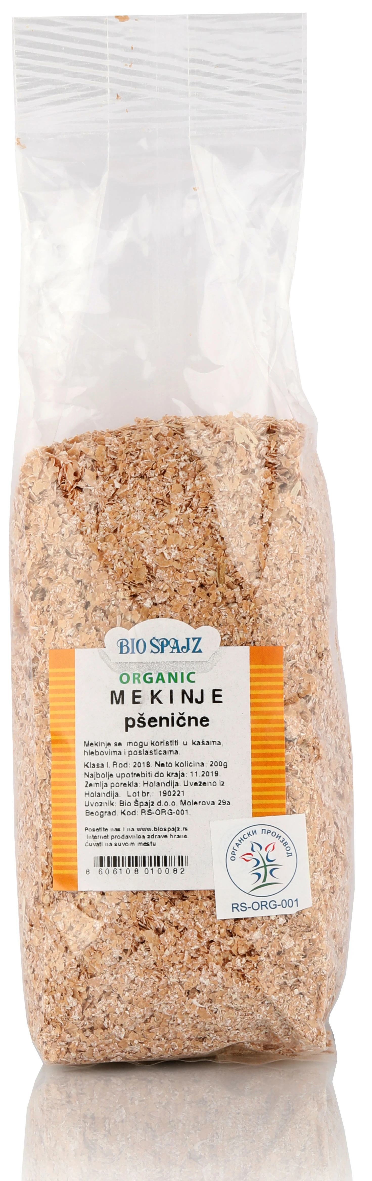 Pšenične mekinje (organski proizvod) 200 g