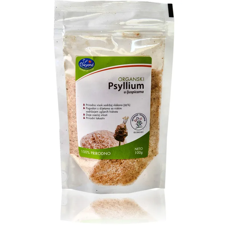 Psilijum ljuspice (organski proizvod) 100 g Beyond