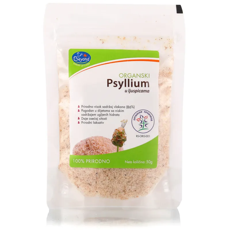 Psilijum ljuspice (organski proizvod) 50 g Beyond