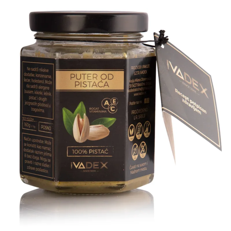 Puter od pistaća 160 g Ivadex