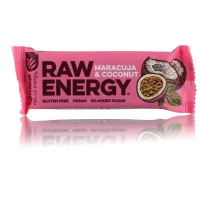 Raw energy marakuja i kokos - desert na bazi sušene urme (sert. bez glutena) 50 g Bombus