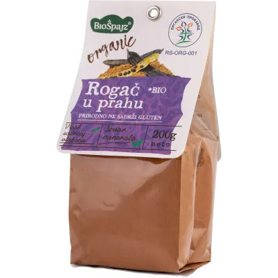 Rogač u prahu (organski proizvod) 200 g Bio Špajz