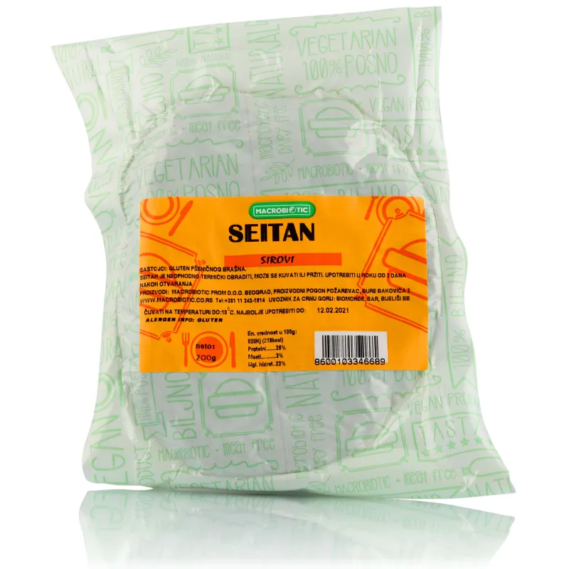 Sirovi sejtan 200 g Macrobiotic prom