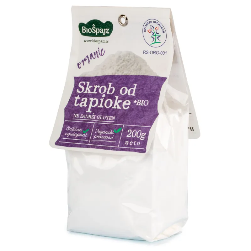 Skrob od tapioke (organski proizvod) 200 g Bio Špajz