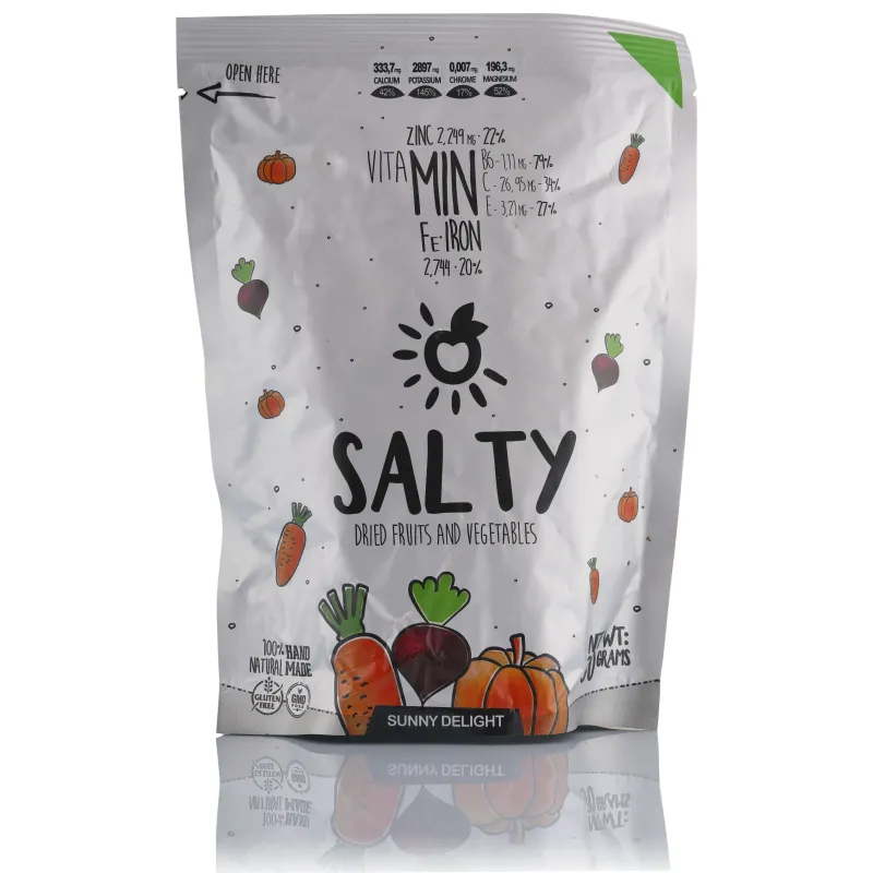 Slana mešavina sušenog povrća Salty 30 g Sunny Delight