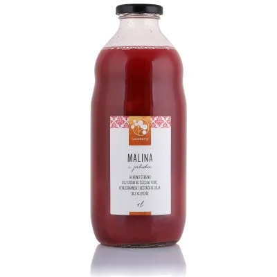 Sok malina, jabuka 1 l Loveberry