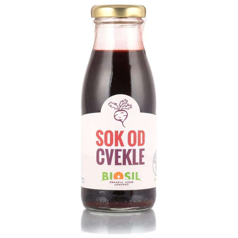 Sok od cvekle (organski proizvod) 250 ml Biosil