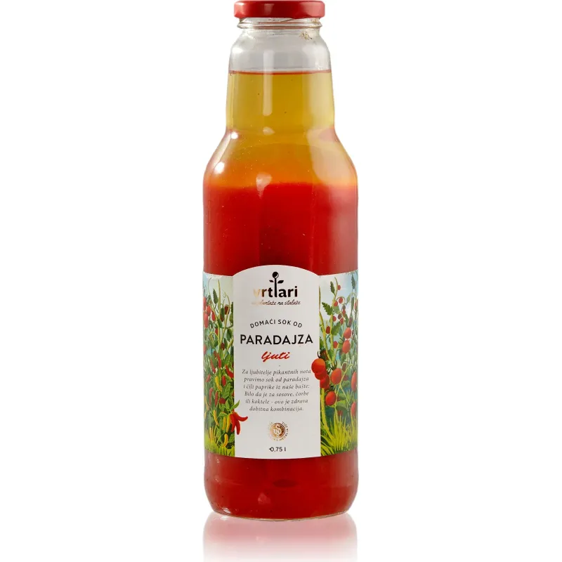 Sok od paradajza - ljuti 750 ml Vrtlari