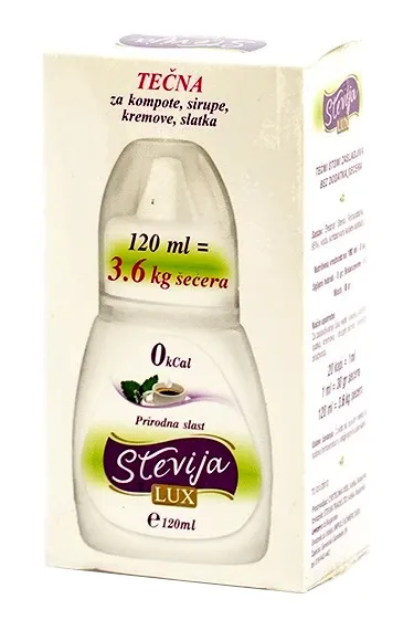 Stevia tečna Lux 120 ml Impuls