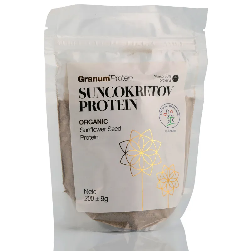 Suncokretov protein (organski proizvod) 200 g Granum