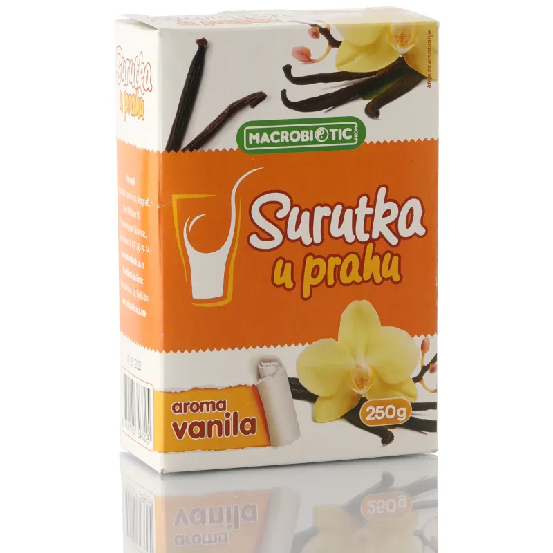 Surutka u prahu aroma vanila 250 g Macrobiotic Prom