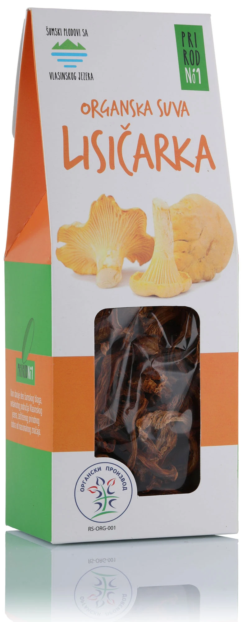 Sušena lisičarka (organski proizvod) 30 g Nisha