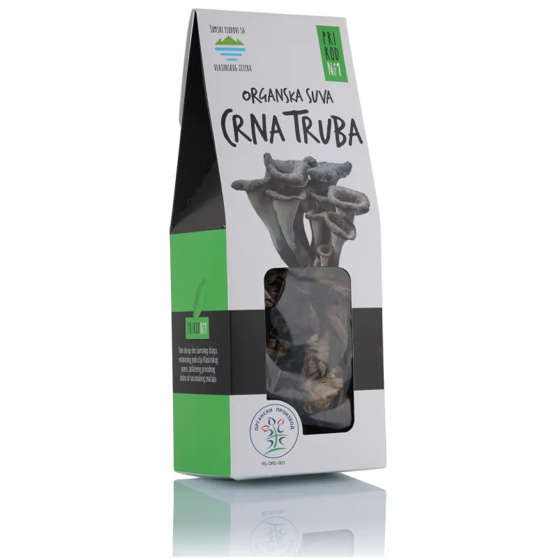 Sušena pečurka crna truba (organski proizvod) 30 g Nisha