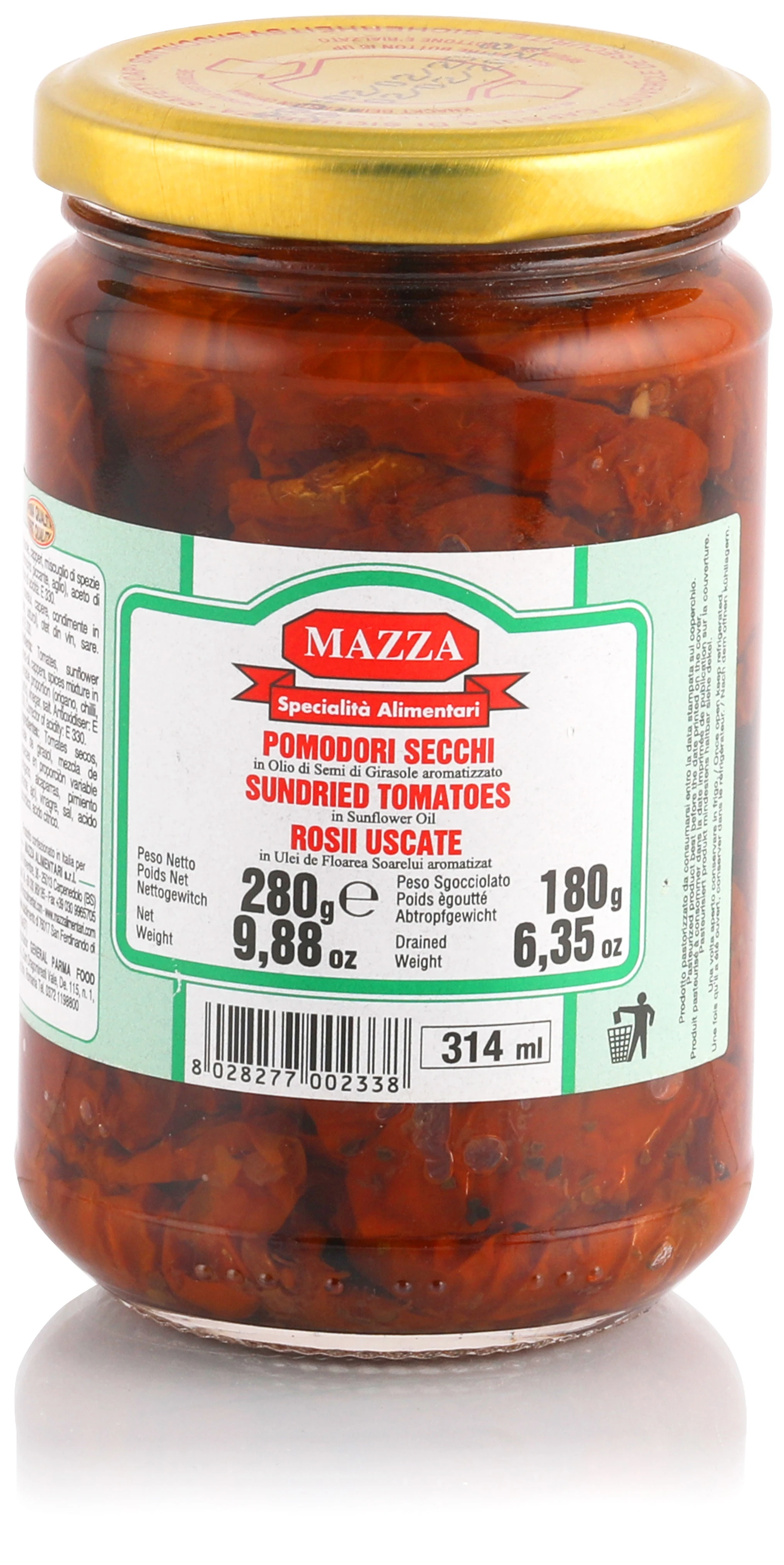 Sušeni paradajz u suncokretovom ulju 280 g