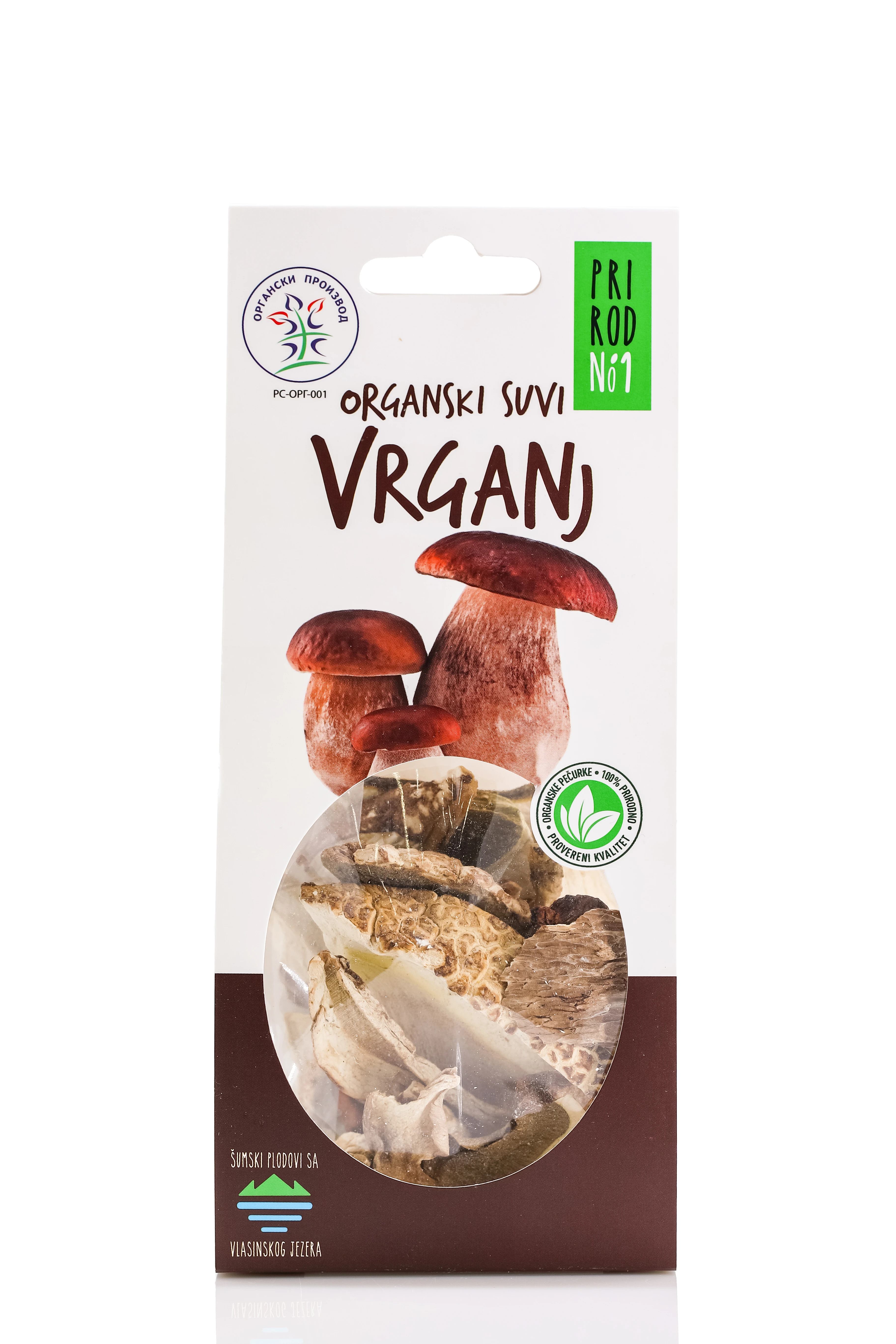 Sušeni vrganji (organski proizvod) 25 g Nisha