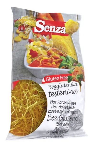 Testenina bez glutena fida 150 g Senza
