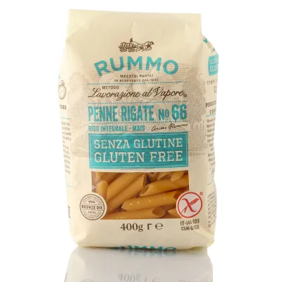 Testenina od kukuruznog i pirinčanog brašna penne rigate (sert. bez glutena) 400 g Rummo Spa