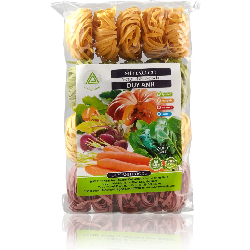 Testenina sa 4 vrste povrća 500 g