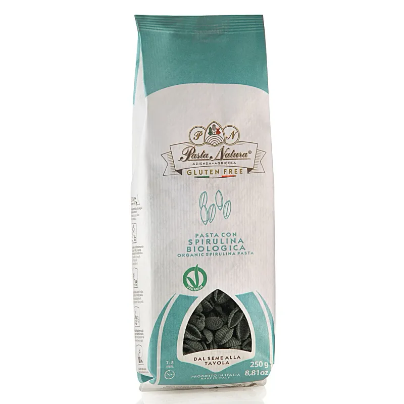 Testenina sa spirulinom fusili (sert. bez glutena) (organski proizvod) 250 g Pasta Natura