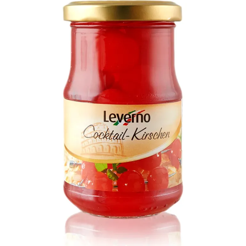 Trešnje za koktel 225 g Leverno